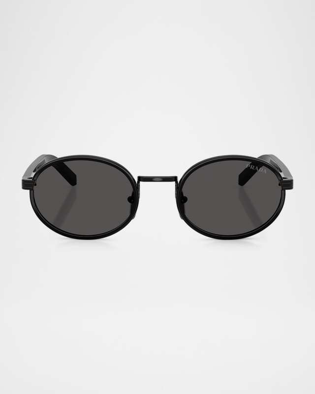 PR B56S Oval Steel Sunglasses